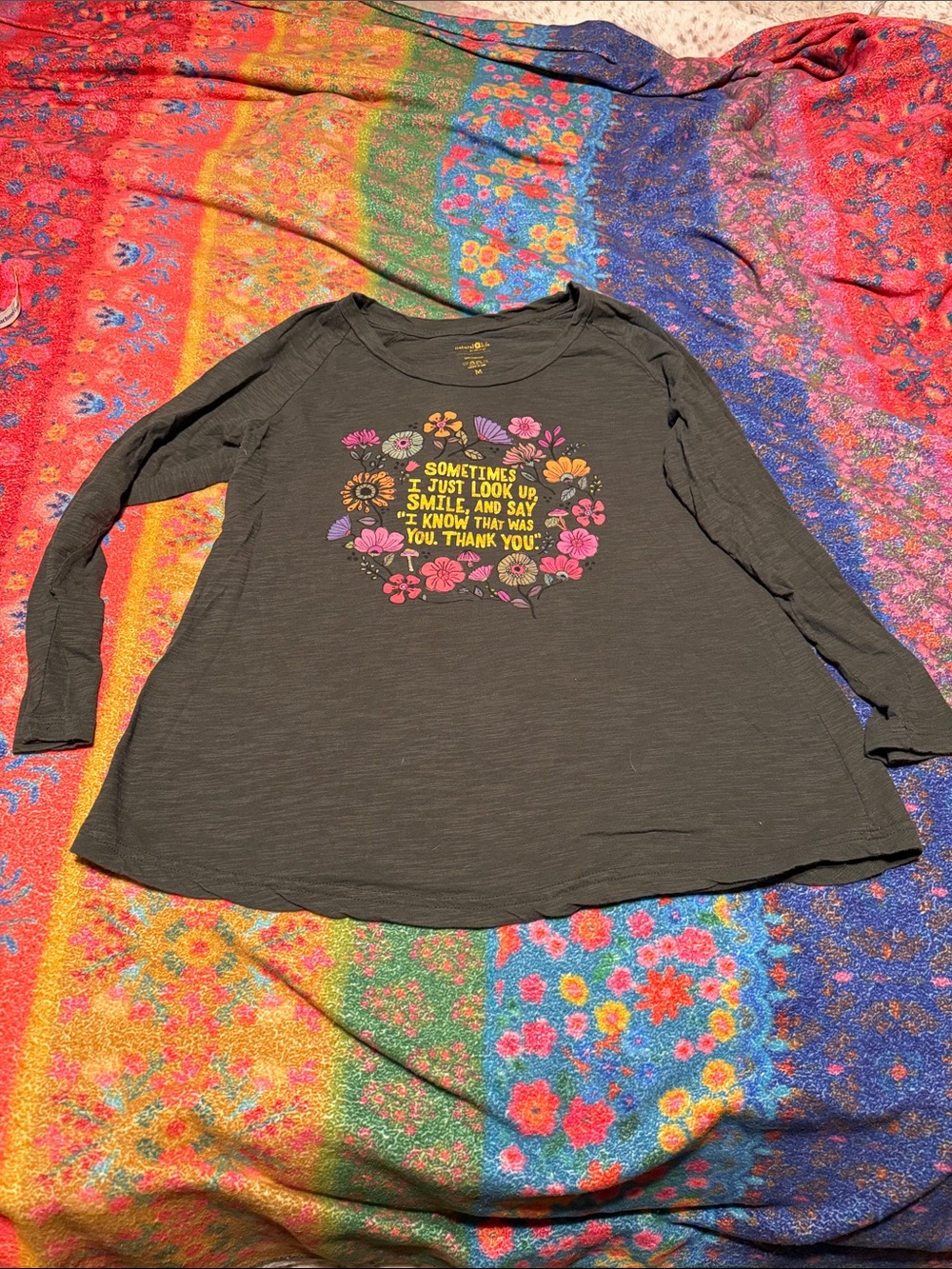 Natural Life Long Sleeve Tee